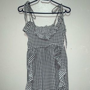 Black and white dress